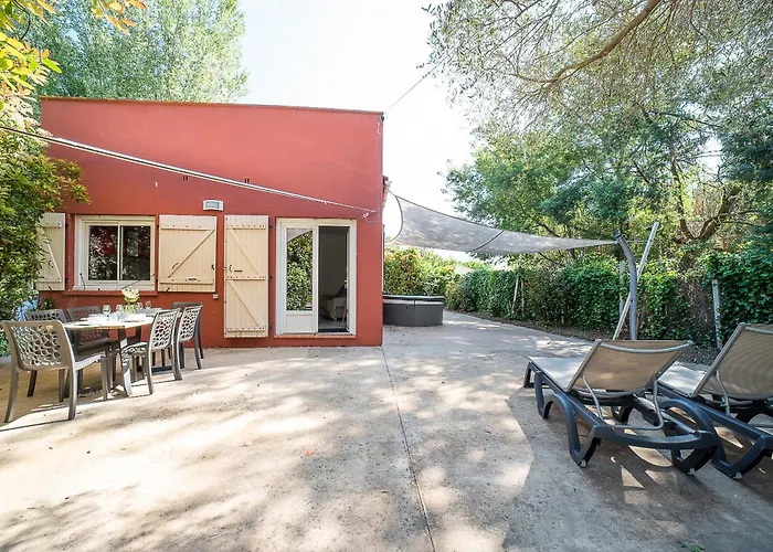 Le Paradis - Maison Avec Jacuzzi アルジェレス・シュル・メール